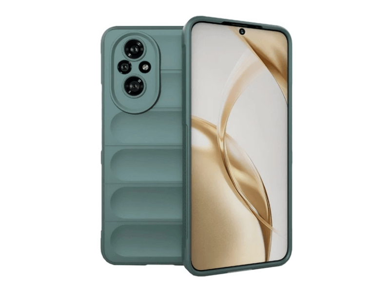 Gigapack Honor 200 Szilion tok, sötétzöld (GP-159586)