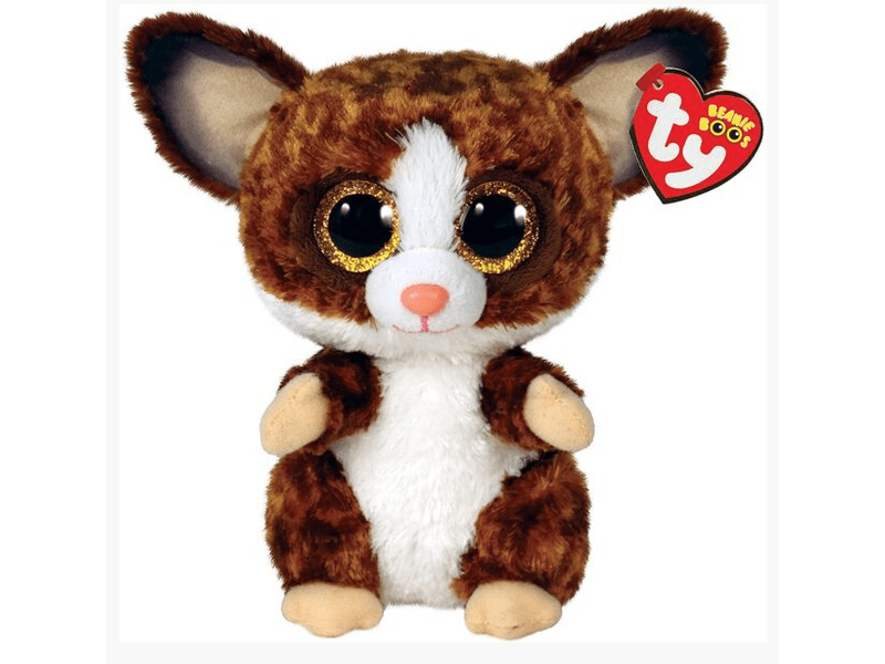 Ty 36374 Beanie Boos Binky Barna fülesmaki, 15 cm