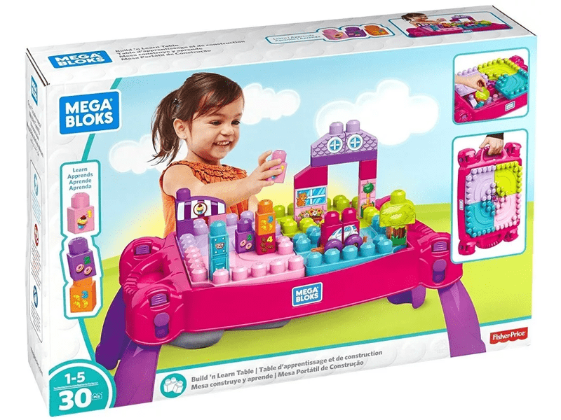 Mega Bloks Lányos építő játékasztal
