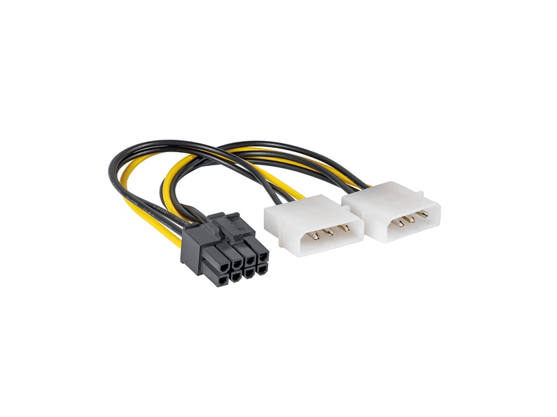 Adapter 2x Molex PCI-Express 8 pin