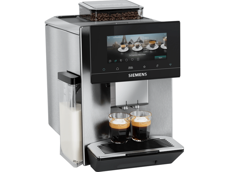 Siemens EQ900 iAroma Automata kávéfőző, nemesacél (TQ923E83)