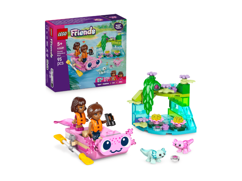LEGO® Friends Kalandok az axolotlhajón (42681)