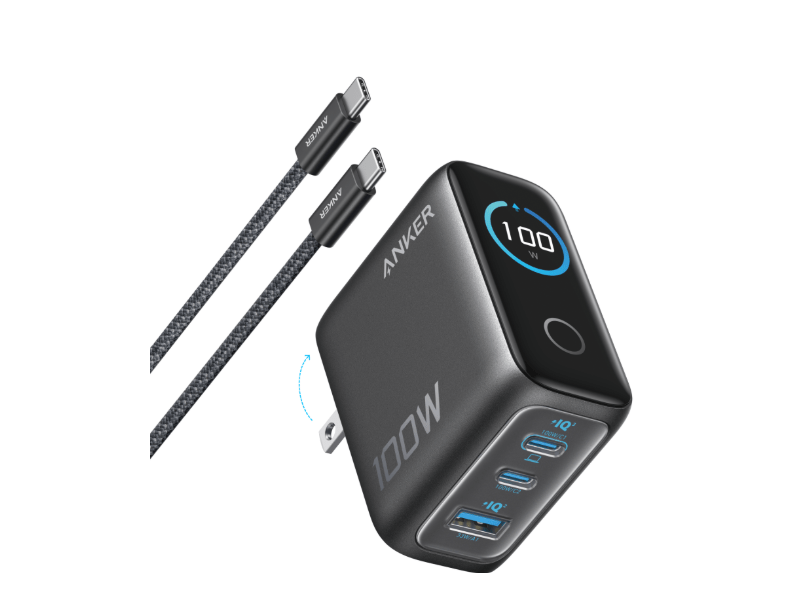 Anker 100W Hálózati töltő, 3 port (B121BGZ1)