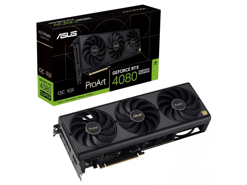Asus NVIDIA RTX 4080 SUPER 16GB GDDR6 - PROART-RTX4080S-O16G