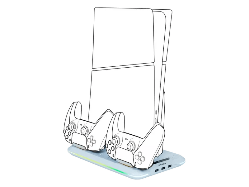Nacon PS5 Slim tartó és töltőállomás (P2809190)