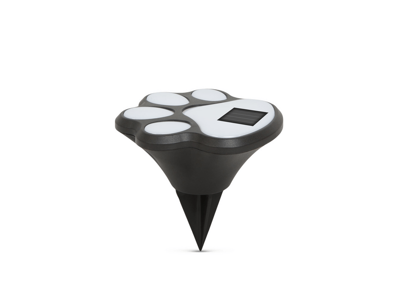 Garden of Eden 11255B LED-es szolár lámpa - kutya lábnyom alakú, leszúrható, műanyag