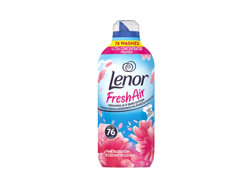 Lenor Fresh Air Pink Blossom Öblítő 76 Mosáshoz, 1064ml