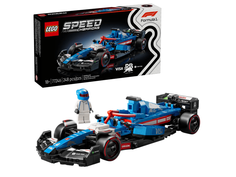 LEGO® Speed ChampionsVisa Cash App RB VCARB 01 F1® trkaći automobil (77246)
