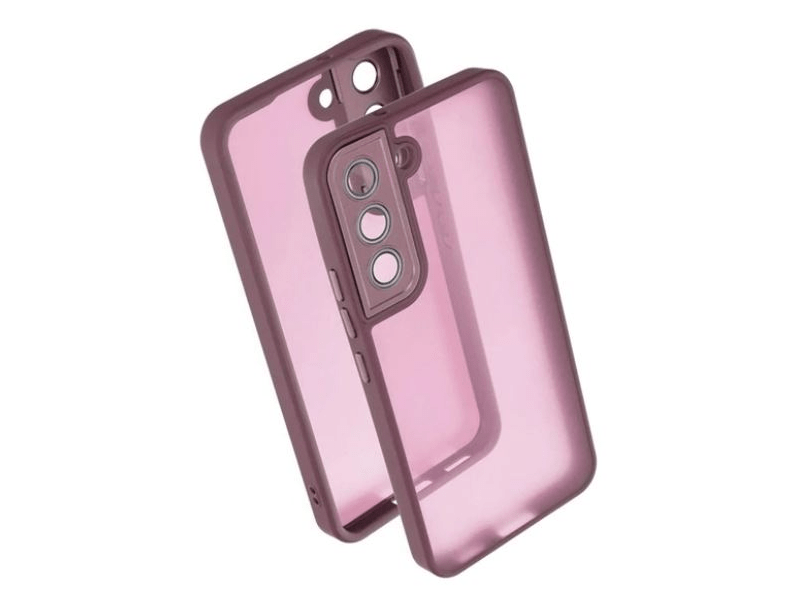 Gigapack Samsung Galaxy S22 5G Szilikon telefonvédő tok, lila (GP-153400)