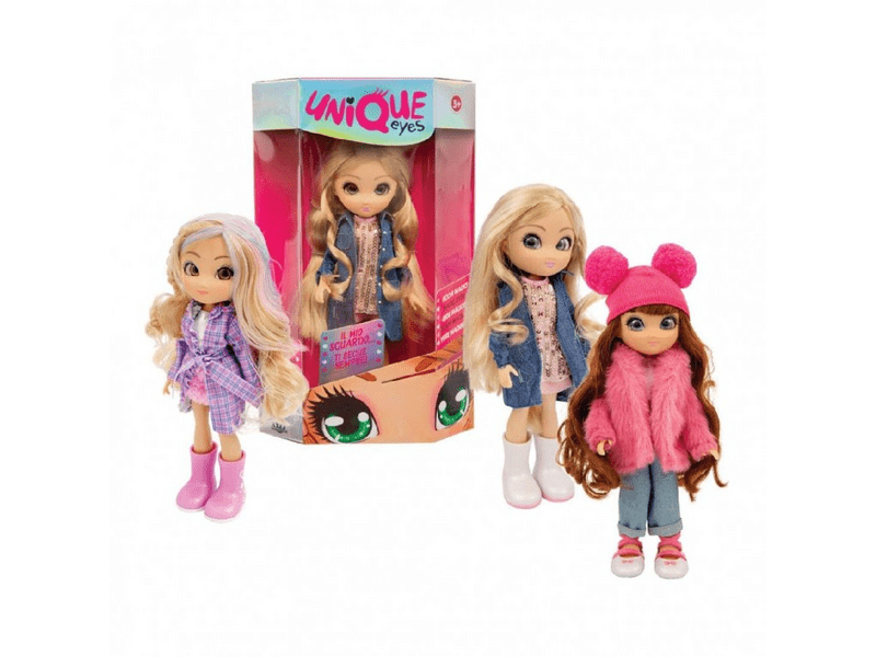Unique Eyes: Bűvös szemű baba, 1 db - többféle