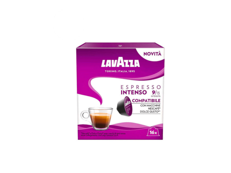 Lavazza Espresso Intenso Dolce Gusto kompatibilis kapszula, 16x8g