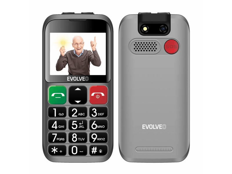 Evolveo EasyPhone ET, ezüst (SGM EP-851-ETS)