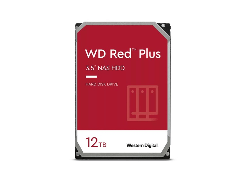 HDD,3.5,12TB SATA3 7200rpm 256MB Red