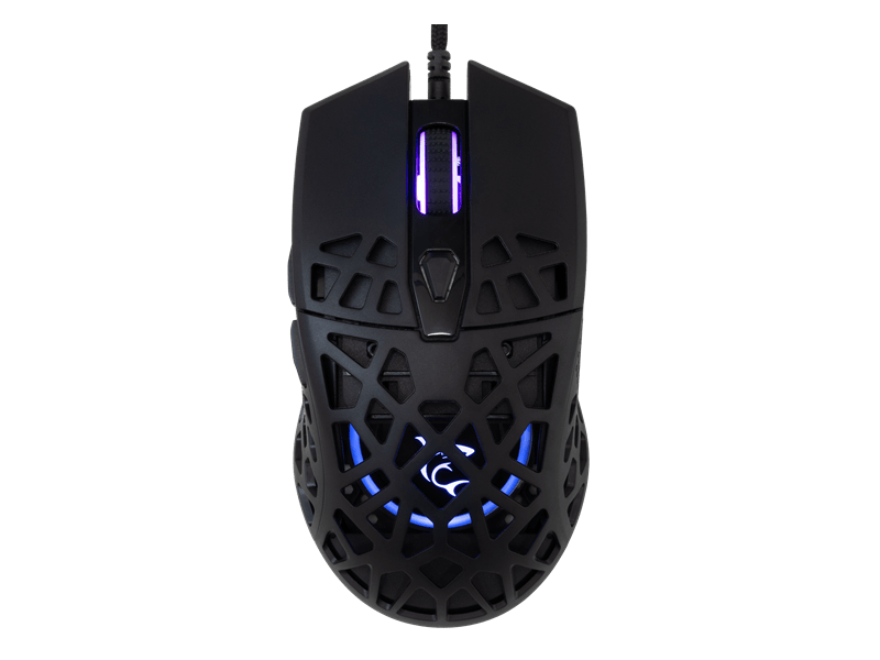 White Shark GM-5018B Caradoc Gamer egér, fekete