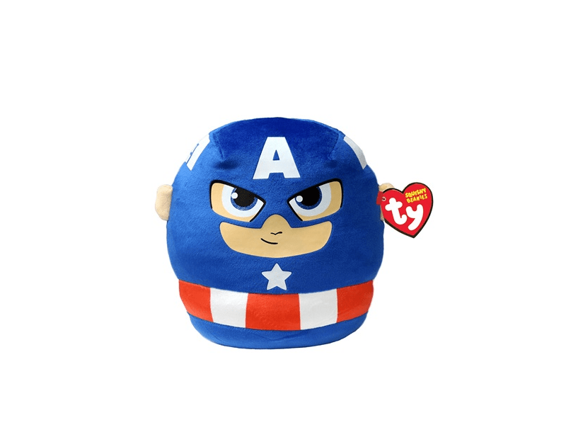 Squishy Beanies Marvel Amerika Kapitány (Ty)