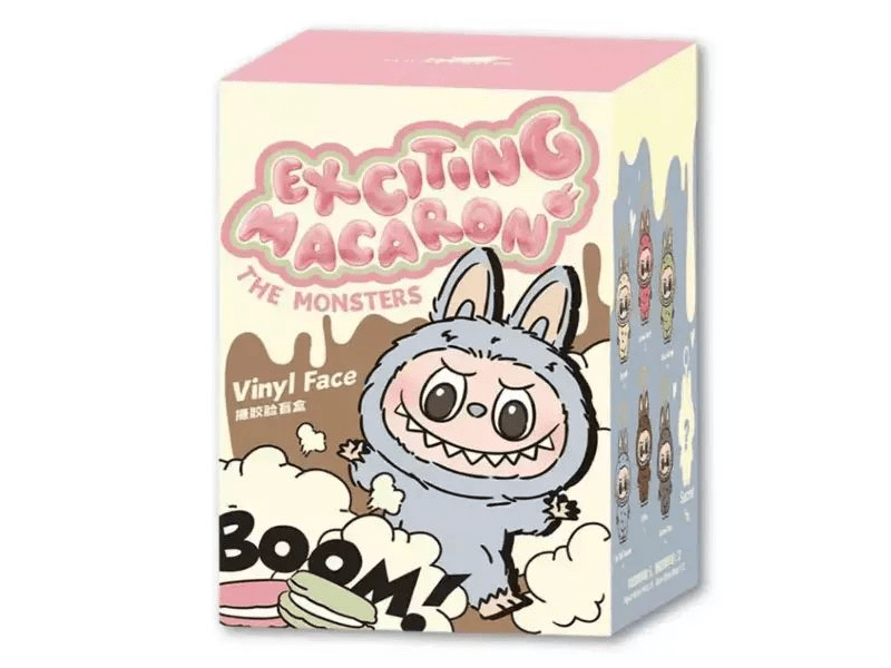 Labubu Uzbudljiva figura iznenađenja u stilu Exciting Macaron