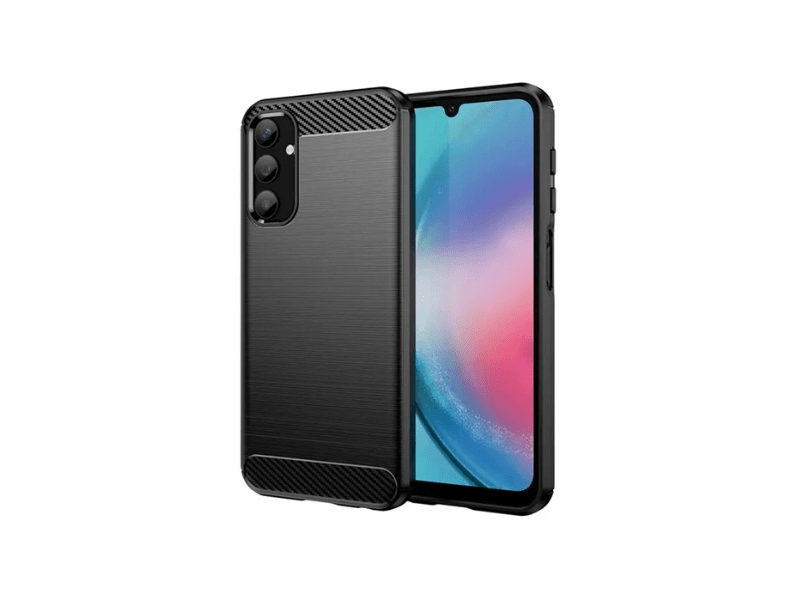 Gigapack Samsung Galaxy A25 5G Szilikon tok, fekete (GP-150593)