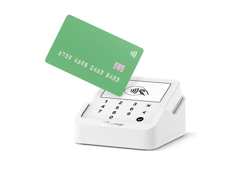 SumUp Solo Lite kártyaolvasó terminál és töltődokkoló (BUN-SUL-004)