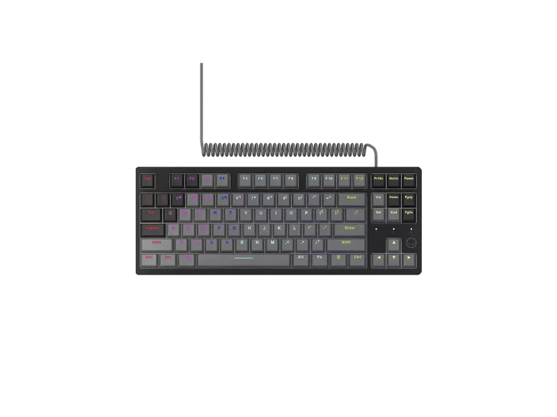 Lorgar Azar 514TKL Billentyűzet, US, fekete (LRG-GK514TKL-BK-US)