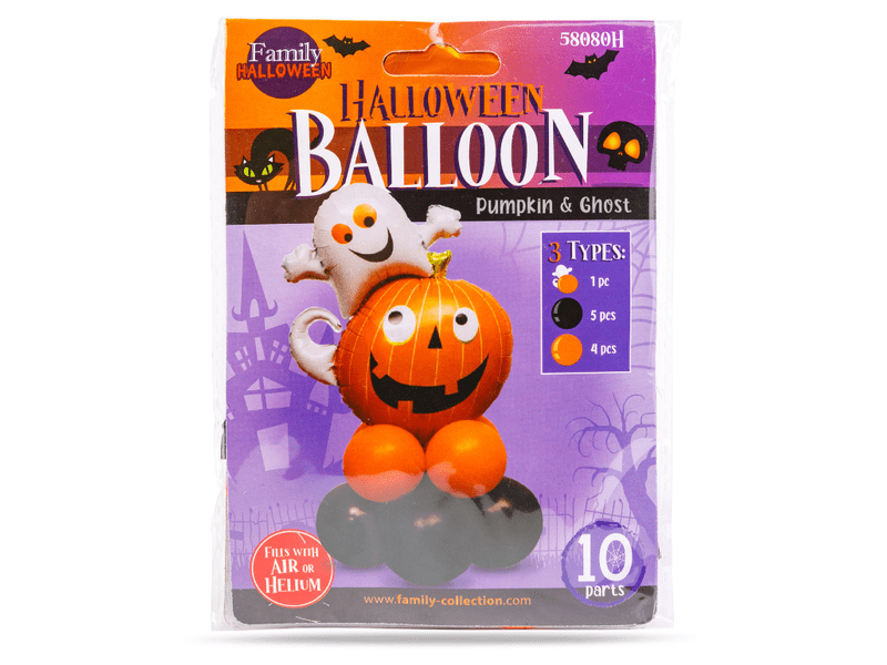 Halloween lufi szett szellem 10 db