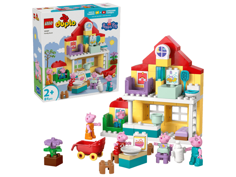 LEGO® DUPLO® Peppa malac családi háza (10467)