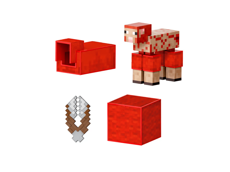 Mattel Minecraft Diamond Level Bárány figura (JCV22)