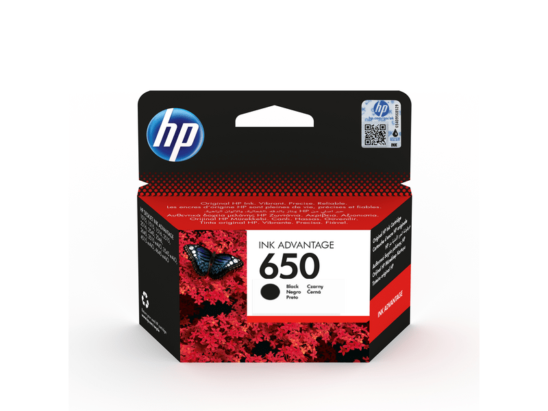 HP 650 crni originalni spremnik s tintom (CZ101AE)