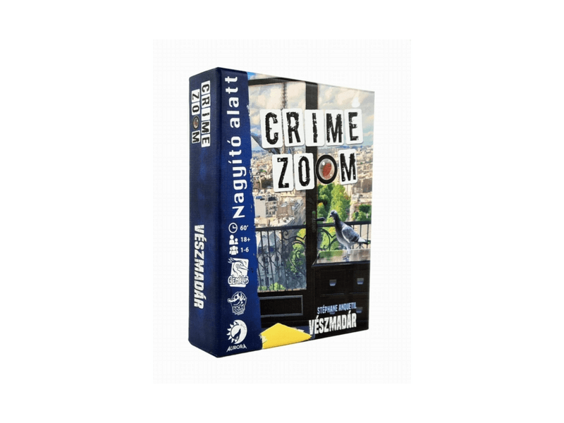 Crime Zoom: Nagyító alatt - Vészmadár társasjáték (10012)