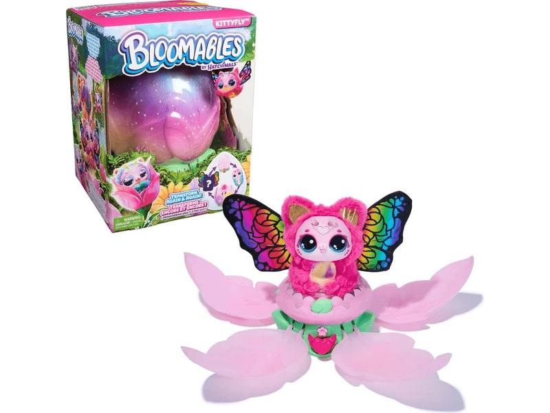 Hatchimals: Bloomables meglepetés Cicapillangó virágban