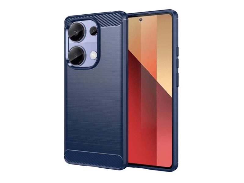 Gigapack Xiaomi Poco M6 Pro 4G Szilikon tok, kék (GP-157177)