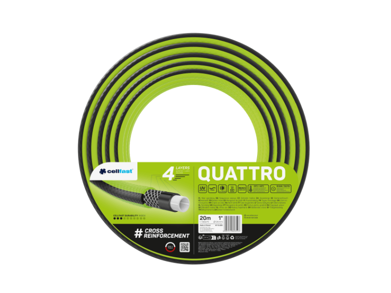 Cellfast Quattro 4 rétegű locsolótömlő 1