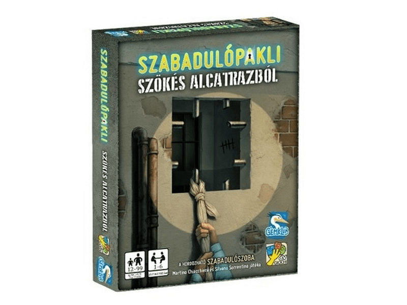 Szabadulópakli: Szökés Alcatrazból társasjáték (34133)