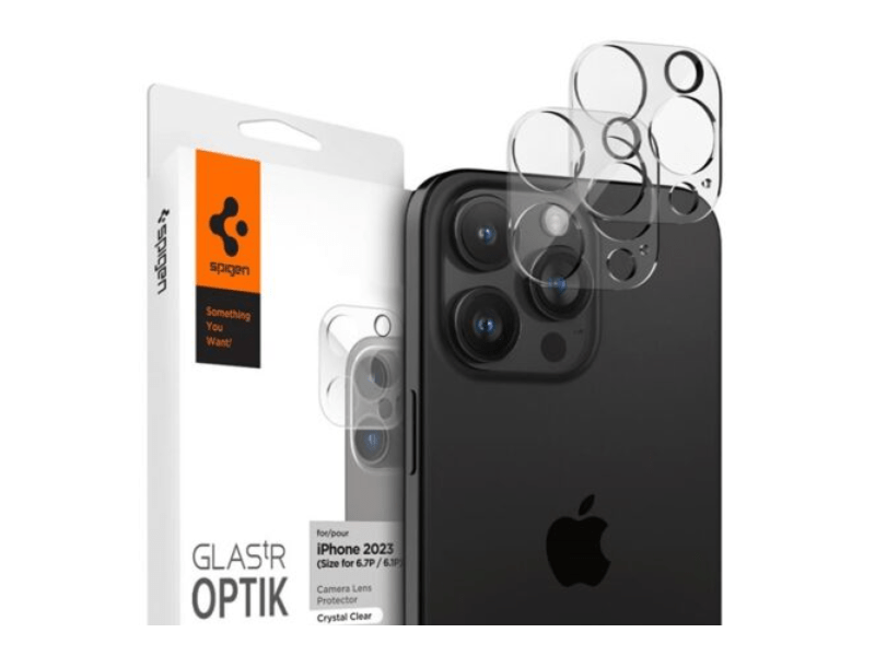 Spigen Apple iPhone 15Pro/16Pro  Kameravédő üveg, 2db (AGL05761)