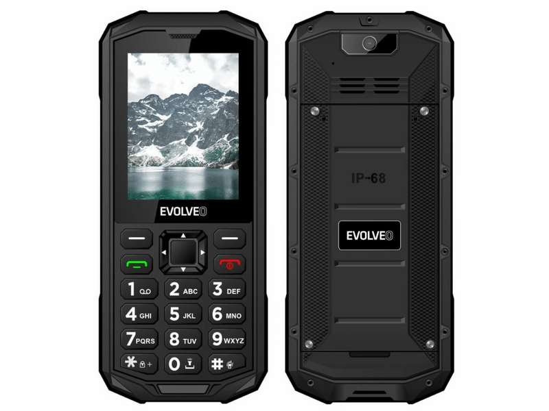 Evolveo StrongPhone X5 strapabíró Dual SIM telefon, fekete-szürke (SGM SGP-X5-GY)