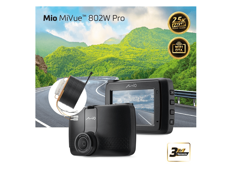 Mio MiVue™ 802W Pro menetrögzítő kamera