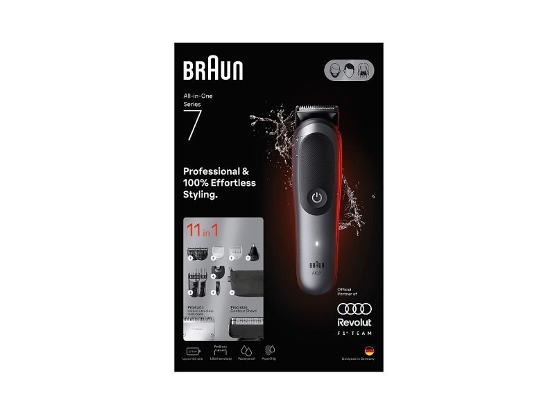 Braun Series 7 All-in-One Formázókészlet, F1 Special Edition (AIO7540F1)