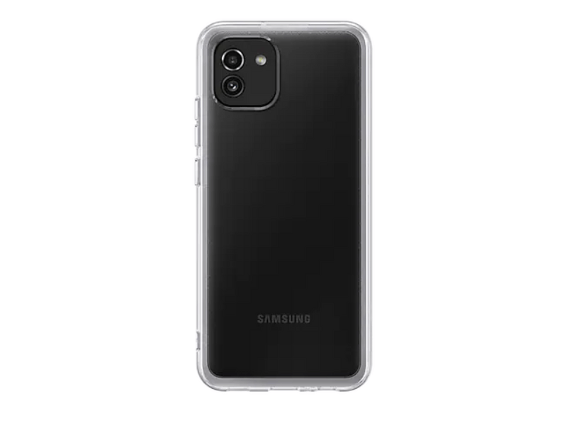Samsung Galaxy A03 Puha átlátszó tok (EF-QA036TTEGEU)