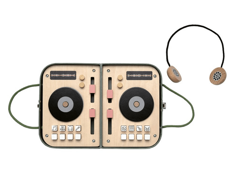 Jabadabado DJ szett szerepjáték fából (W7298)