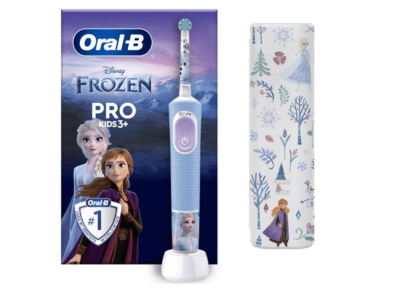 Oral-B D103 Vitality PRO gyerek fogkefe - Frozen II + útitok