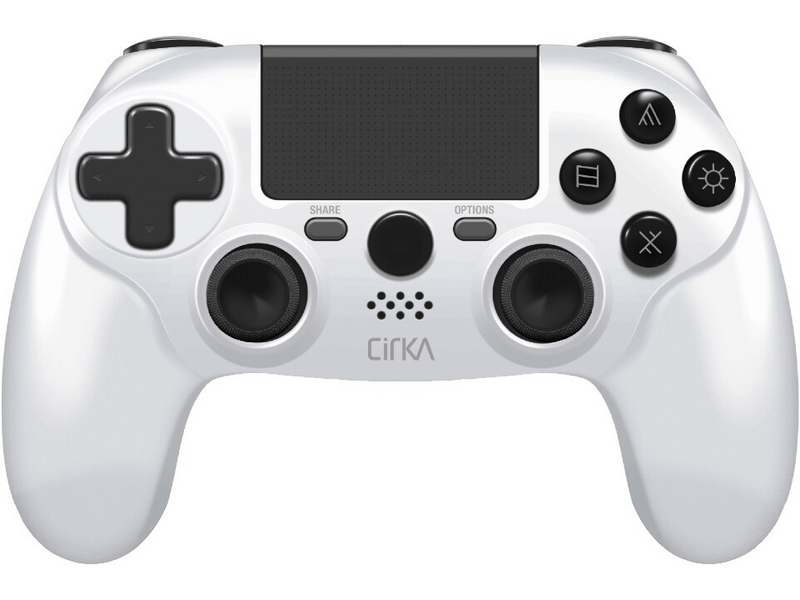 Hyperkin Cirka NuForce PlayStation 4 bežični kontroler, bijeli (M07526-WH)