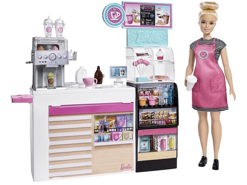 Barbie kávézó babával (GMW03)