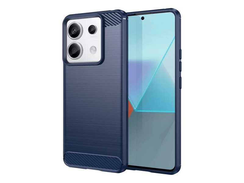 Gigapack Xiaomi Poco X6 Szilikon telefonvédő tok, sötétkék (GP-153574)