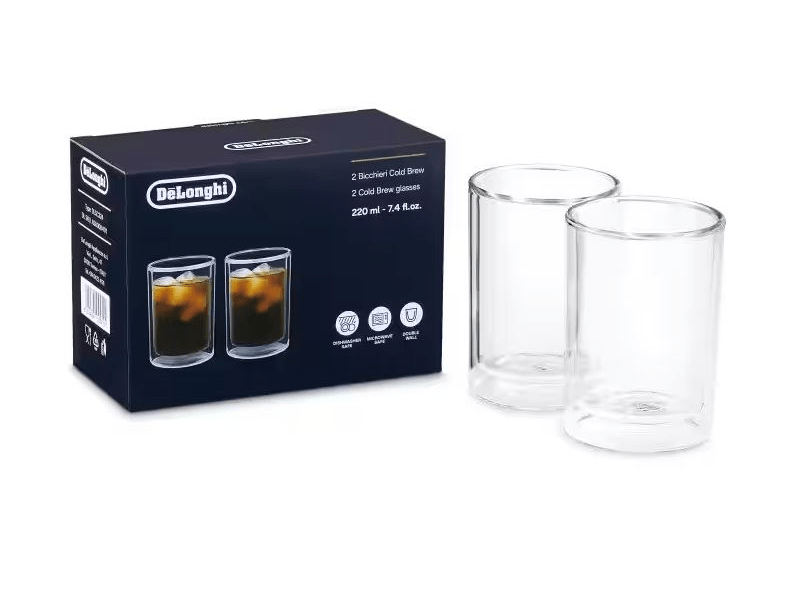DeLonghi DLSC324 Cold Brew üvegpohár 2 db, 220ml