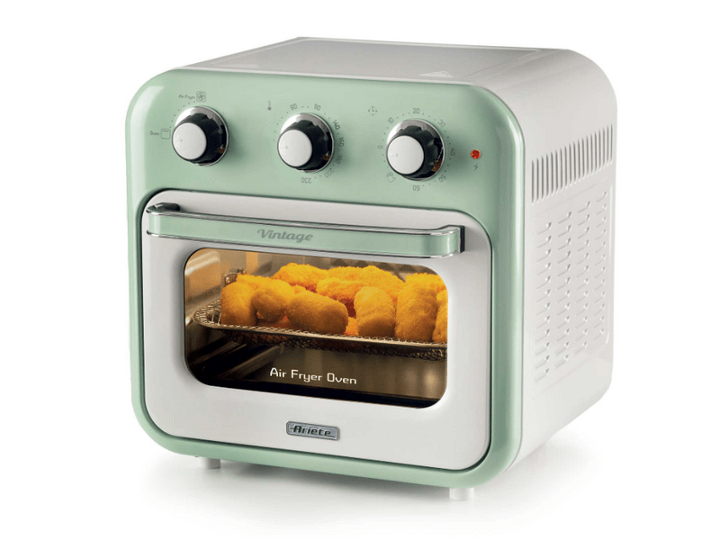 Ariete 4632.GR Airfyer-mini sütő, zöld