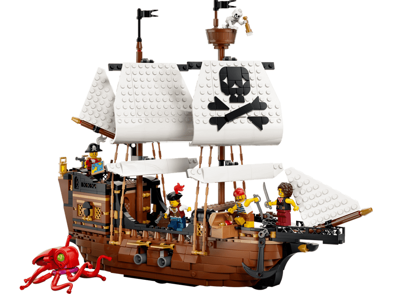 LEGO® Creator 3 az 1-ben Ikonikus kalózhajó (31387)