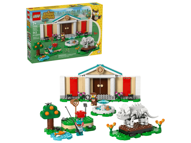 LEGO® Animal Crossing™ Blathersova muzejska kolekcija (77056)