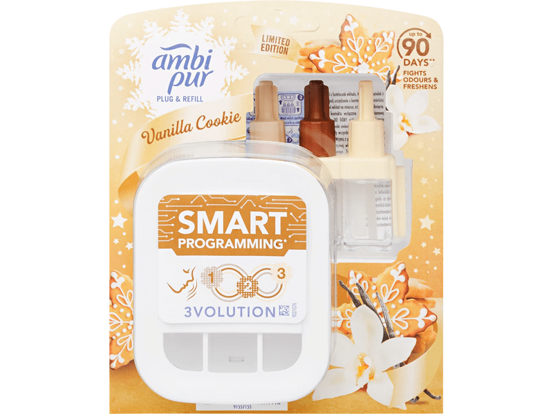 Ambi Pur 3Volution Vanilla Cookie elektromos légfrissítő, 20 ml