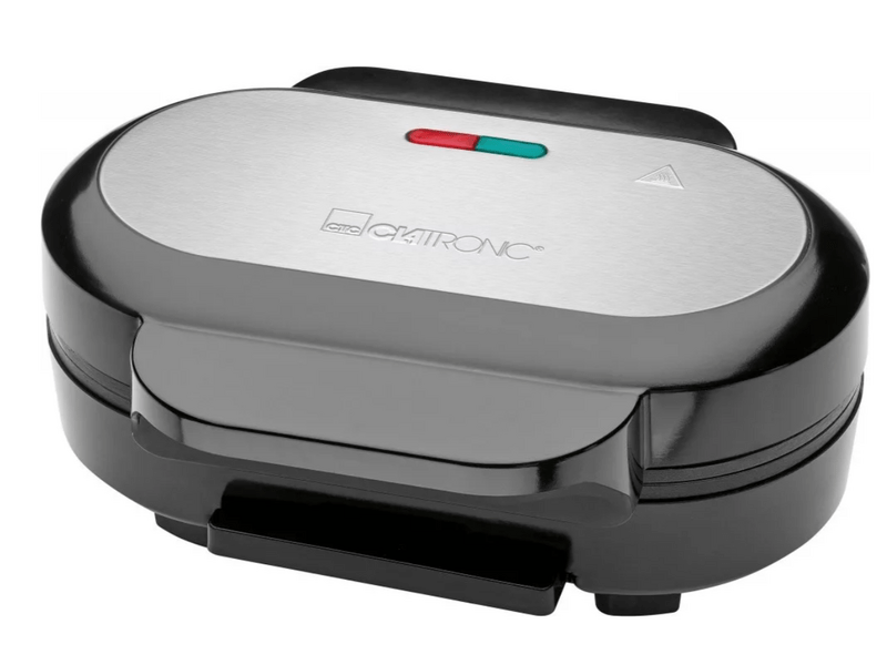 Clatronic HBM 3696 Hamburger grill, fekete-inox