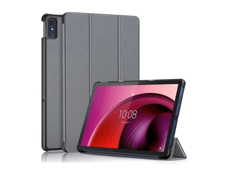 Gigapack Lenovo Tab M10 5G Flip tok, szürke (GP-153580)