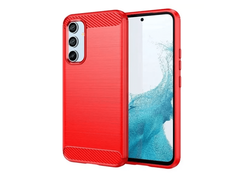 Gigapack Samsung Galaxy A54 5G Szilikon tok, piros (GP-144939)